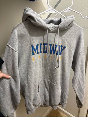 Midway Eagles Gray Hoodie